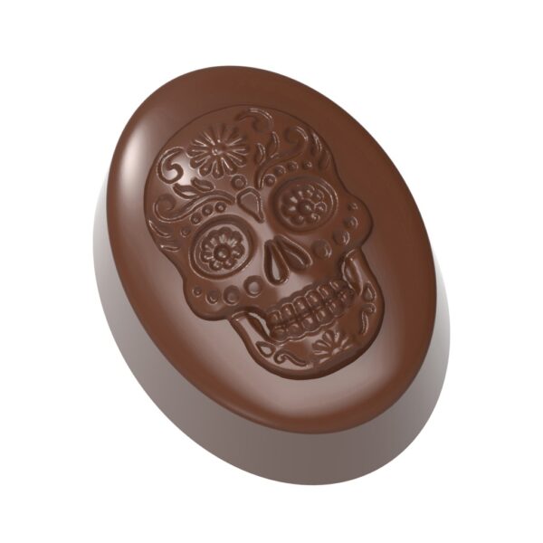 Chocolate mould Día de los Muertos