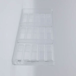 Chocolate mold Merci with lace - Image 2