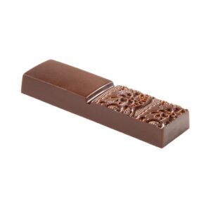 Chocolate mold Merci with lace - Image 1
