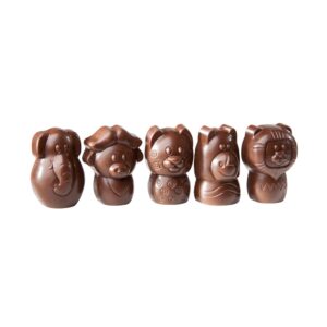 Chocolate mold _The big five_ small 5 fig - Image 1