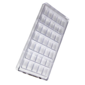 Chocolate mold bar striped - Image 2