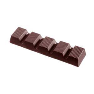 Chocolate mold bar striped - Image 1
