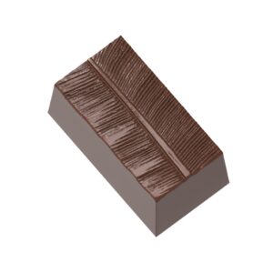 Chocolate mold block banana leaf - Nora Chokladskola - Image 1