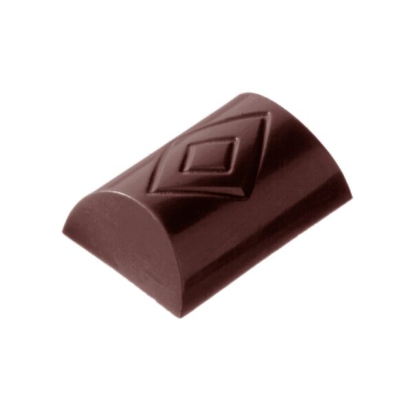 Chocolate mould buche lozenge