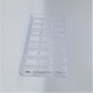 Chocolate mold buche with grid - Image 2