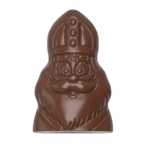 Chocolate mold bust Saint Nick - Image 1