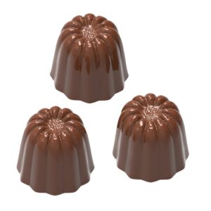 Chocolate mold cannelé 3 fig - Image 1