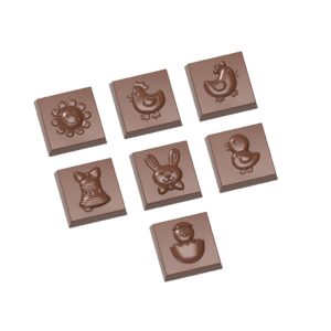 Chocolate mold caraque Easter 7 fig - Image 1