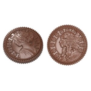 Chocolate mold caraque Venus & Diana 2 fig - Image 1