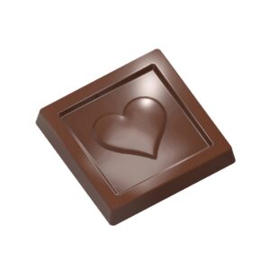 Chocolate mold caraque heart - Image 1