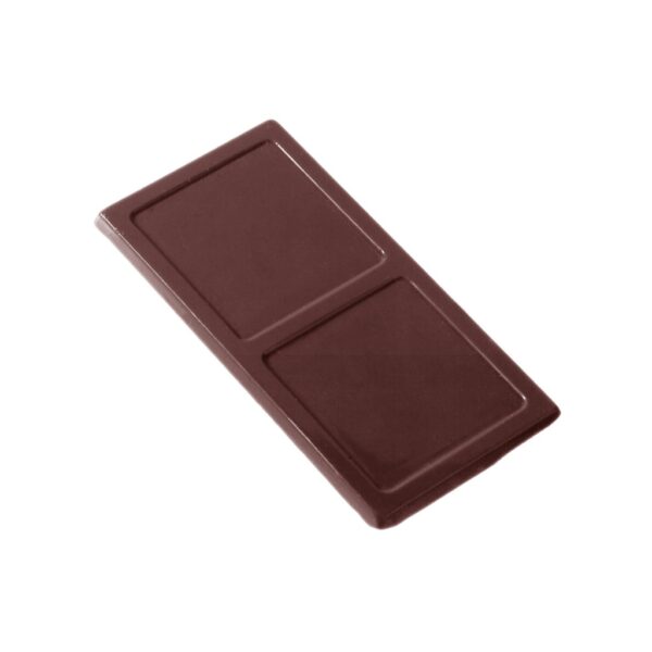 Chocolate mould caraque rectangular smooth (MTO)-a