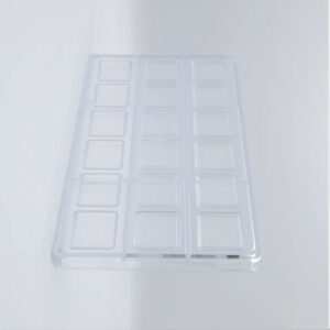 Chocolate mold caraque striped - Image 2