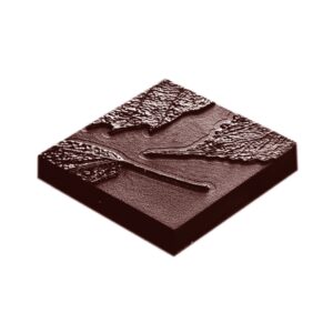 Chocolate mold cocoa leaf - Image 1