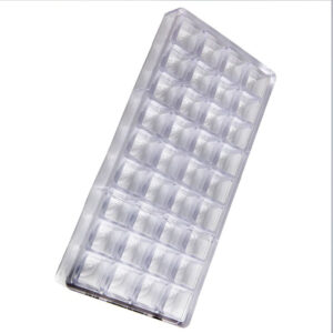 Chocolate mold cube coffee bean 14 gr - Image 2