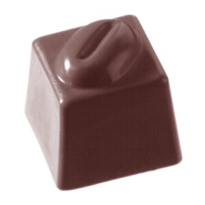 Chocolate mold cube coffee bean 14 gr - Image 1