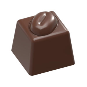Chocolate mold cube coffee bean 6,9 gr - Image 1