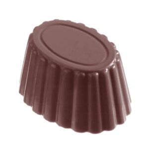 Chocolate mold cup oval - Image 1