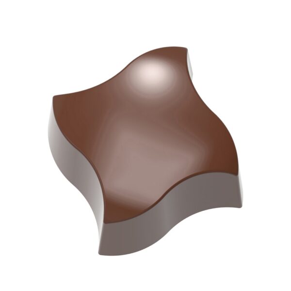 Chocolate mould dancing square