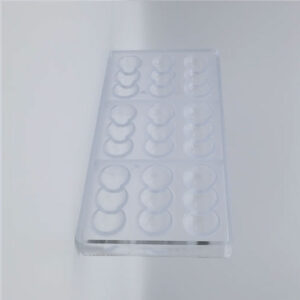 Chocolate mold double bar with 3 balls - Image 2