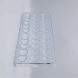 Chocolate mold double bar with 5 balls - Image 2