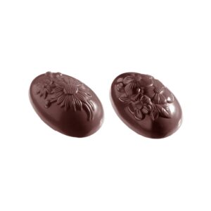 Chocolate mould egg flowers 94 mm 4 fig. (MTO) - Image 1