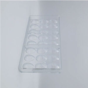 Chocolate mold egg with wave pattern - Image 2