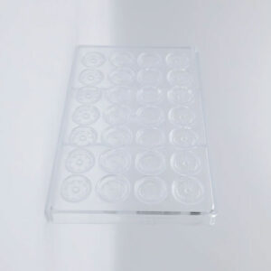 Chocolate mold flower caraque 4 fig - Image 2