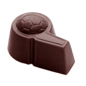 Chocolate mold football whistle - Image 1