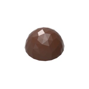 Chocolate mold half sphere facet Ø 30 mm - Image 1
