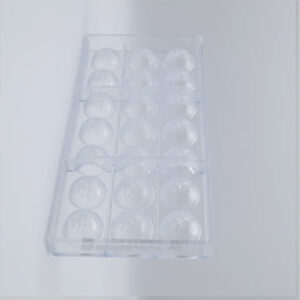 Chocolate mold half sphere with crack Ø 31 mm - Image 2