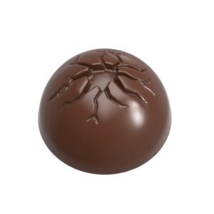 Chocolate mold half sphere with crack Ø 31 mm - Image 1