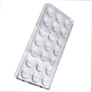 Chocolate mold half sphere with flat side Ø 27,5 mm - Image 2