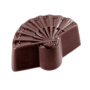 Chocolate mold hand fan small - Image 1