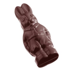 Chocolate mold hare standing up (MTO) - Image 1