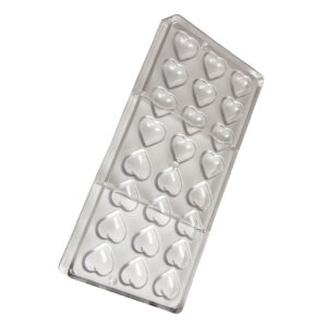 Chocolate mold heart 2 x 5 gr - Image 2