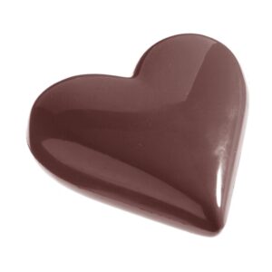 Chocolate mold heart 65 mm - Image 1
