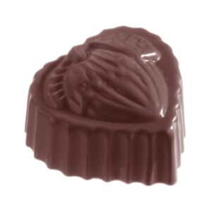 Chocolate mold heart hazelnut MTO - Image 1