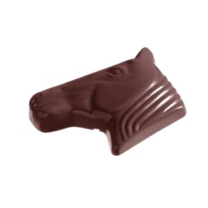 Chocolate mold horse head - Image 1