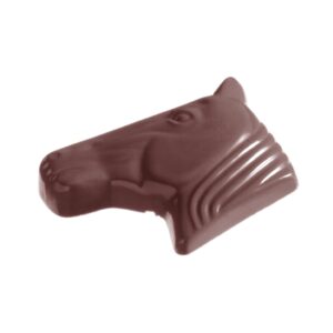 Chocolate mold horse head - Image 1