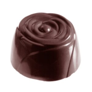 Chocolate mold large rose - Image 1