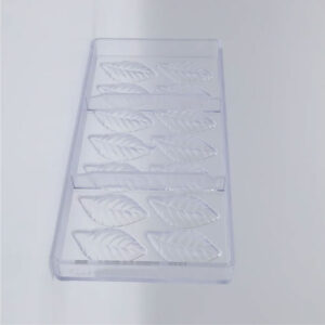 Chocolate mold leaf caraque - Image 2