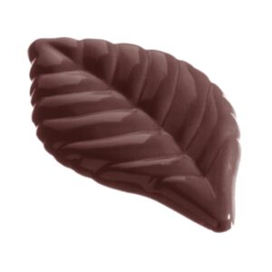 Chocolate mold leaf caraque - Image 1