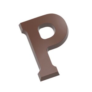 Chocolate mold letter P 200 gr - Image 1