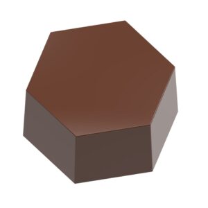 Chocolate mold magnetic hexagon - Image 1