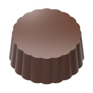 Chocolate mold magnetic round 32 mm - Image 1