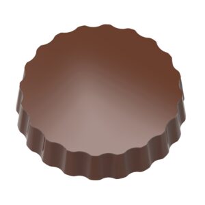 Chocolate mold magnetic round 50 mm - Image 1