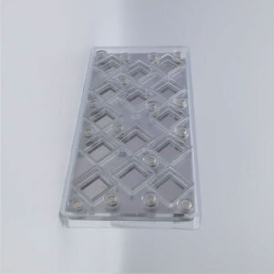 Chocolate mold magnetic square - Image 2