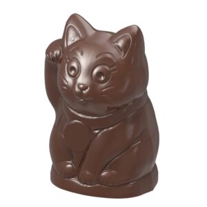 Chocolate mold manekineko lucky cat - Image 1