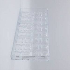 Chocolate mold modern rabbit 55 mm - Image 2