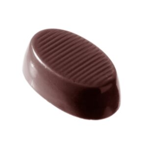 Chocolate mold oval short - Image 1